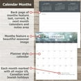 2024 Peel and Stick Business Card Calendars, Box of 100