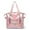Pink, variant on Aueoeo Travel Duffle Bag for Women Men, Large Gym Bag Travel Tote Bags, Water Proof Overnight Workout Weekend Bag with Luggage