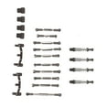 thumbnail image 4 of RC Car Shocks Absorber Set, Long Service Life Textured RC Spare Metal Kit Easy Disassembly Aluminum Alloy  For DIY  Color, 4 of 8