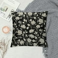 thumbnail image 2 of COMIO  Vintage Flower Pillow Covers Rustic Black Cream Floral Decor Throw Pillows Case for Couch Old Style Cute Pillowcase Outdoor Decorative Cushion Cases for Sofa Bed Decorations, 2 of 5