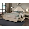 thumbnail image 4 of Portman Fabric Upholstered Full/Queen Headboard in Ivory, 4 of 5