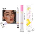 thumbnail image 3 of Delineador de ojos de doble punta, lápiz líquido para pecas, resistente al agua, duradero, 10 ml., 3 of 7