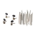 thumbnail image 1 of 20 Piezas Cupronickel Ukulele Fretwires Yuyangstore 4 Piezas 2R2L Teclas de Afinación de Ukelele de Metal 4 Piezas de Repuesto de Guitarra de Cuerda, 1 of 8