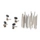 thumbnail image 1 of 20 Piezas Cupronickel Ukulele Fretwires Yuyangstore 4 Piezas 2R2L Teclas de Afinación de Ukelele de Metal 4 Piezas de Repuesto de Guitarra de Cuerda, 1 of 8