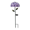 thumbnail image 2 of Luz de jardín solar Perfecl con estacas de hortensias LED púrpura 61x17cm, 2 of 8