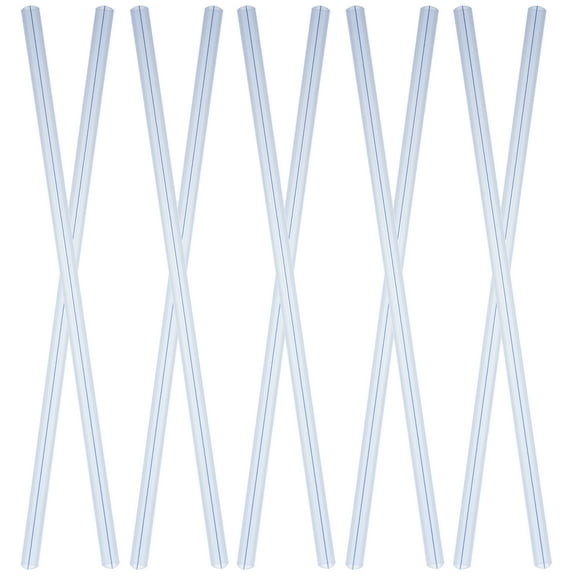 Hemoton  10 Pcs Wire Sliding Transparent Binder Bars Loose Leaf Mechanisms