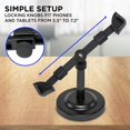 thumbnail image 2 of LyxPro Cell Phone/Tablet Stand Holder-Adjustable 360° Rotation, Fits 5.5-7.2" Devices, 2 of 8