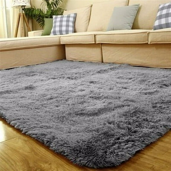 Modern Soft Fluffy Rugs Shaggy Area Rug Dining Room Home Bedroom Carpet Floor Mat
