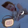 thumbnail image 3 of Despertador para niños para dormitorio de niñas, entrenador de sueño para niños, luz nocturna ligera para despertar, 3 of 5