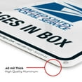 Package Delivery Sign, Delivery Instructions FedEx Amazon Ups USPS Sign ...