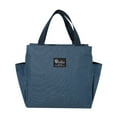 thumbnail image 3 of Aislamiento térmico Fiambrera Impermeable Picnic Bolsa de alimentos Contenedor de alimentos a prueba de , más fresca para viajes Azul Sunnimix Bolso de almuerzo, 3 of 8