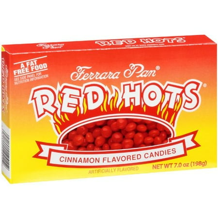 Ferrara Pan: Cinnamon Flavored Red Hots Candies, 7 oz