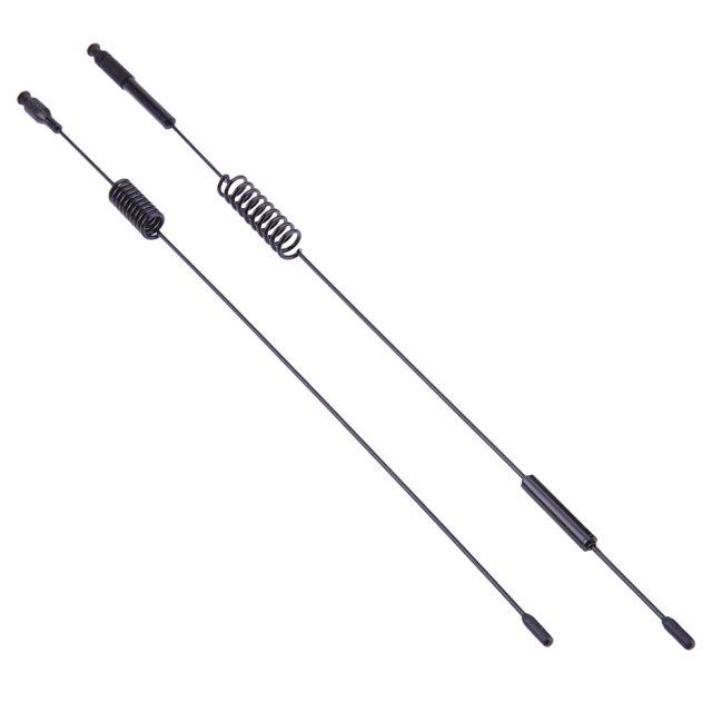 2 uds antena de Metal sobre orugas RC para Traxxas TRX-4 accesorios de coche de escalada RC