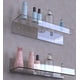 thumbnail image 4 of Paquete de 2 estantes flotantes invisibles de acrílico de 15 pulgadas para habitación de niños, estantes modernos montados en la pared para almacenamiento de juguetes, transparente de Acrylic CQ, 4 of 5