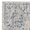 thumbnail image 2 of SAFAVIEH Courtyard Desi Medallion Indoor/Outdoor Runner Rug, Grey/Navy, 2'3" x 6'7", 2 of 4