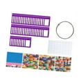thumbnail image 2 of HILABEE 50 Pieces Rhinestones Storage Bag Small Beads Organizer Multipurpose Packaging Pouch Clear Window Container Self Sealing Bags, 2 of 9