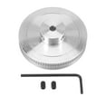 thumbnail image 1 of 5mm Bore GT2 80T Pulley Synchronous Wheel 2GT Timing Belt Pulley 80 Teeth for Voron 2.4 3D Printer 6mm Width Belt, 1 of 5