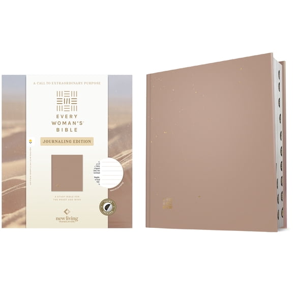 NLT Every Woman's Bible, Journaling Edition, Filament Enabled (Hardcover, Sand, Indexed, Red Letter), (Hardcover)