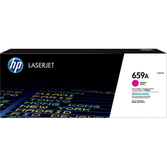 HP 659A Magenta Original LaserJet Toner Cartridge, ~13,000 pages, W2013A
