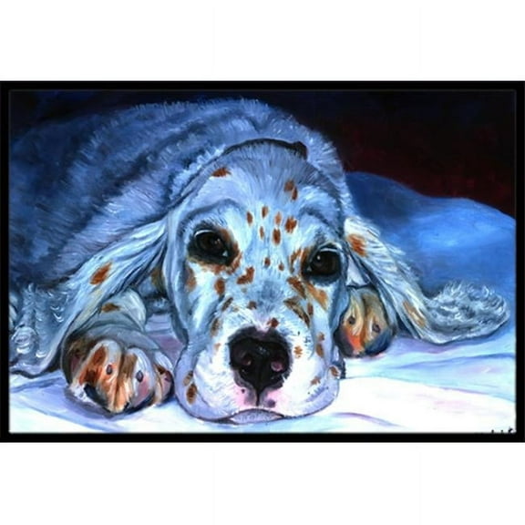 English Setter Pup Indoor & Outdoor Mat, 24 x 36 in.