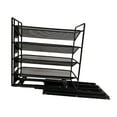 thumbnail image 3 of Slide Rail Spice Rack Extendable Display Shelf Pull Out Spice Rack Organizer for, 3 of 9