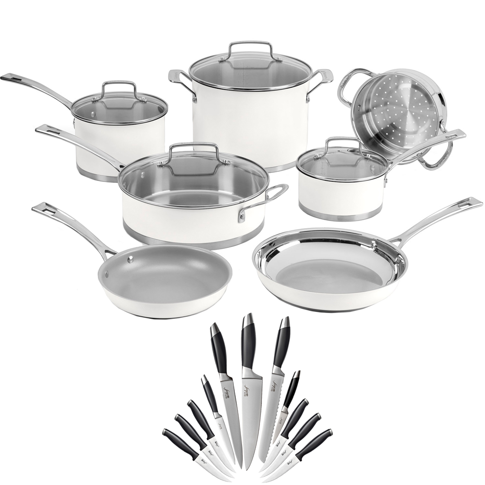 cuisinart 12 pc cookware set