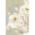 thumbnail image 2 of Watts, Eva 17x24 Gold Ornate Wood Framed with Double Matting Museum Art Print Titled - White Rose II, 2 of 4