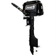 Coleman F5BMS Gas Powered Power Ride-On Outboard Motor