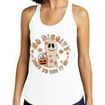 thumbnail image 2 of Bag it up Halloween Tank Top Fitted Racerback Women's Large Heather Grey, 2 of 5
