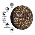 thumbnail image 4 of Naloa Spring And Summer Flowers PVC Leather Spare Tire Wheel Cover for Car Truck SUV Camper Trailer Universal Fit many size15 inch, 4 of 6