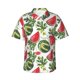 thumbnail image 1 of Fotbe Watermelons Camisa Hawaiana para Hombre Unisex – Camisa Casual de Verano con Botones de Manga Corta de Algodón y Lino,Medium, 1 of 7