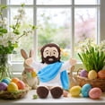 thumbnail image 4 of 35cm/ 14in Jesus Plush Doll With Big Feet, Christian Religious Stuffed Toy, Soft Jesus Figure For Kids, Church, Sunday School, Baptism, Easter, Christmas Gift, 4 of 7