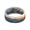Mountains, variant on Silicone Wedding Rings for Men Breathable Airflow Inner Grooves, Step Edge Sleek Design Rubber Engagement Bands 8mm Wide 2mm Thick