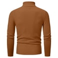 thumbnail image 2 of Men's Turtleneck Sweater Long Sleeve Ribbed Knit Pullover Casual Slim Fit Top, 2 of 4