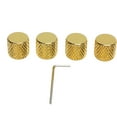 thumbnail image 1 of 4Pcs Guitar Dome Knobs Speed Control Volume Tone Adjustment Electric Guitars Parts Gold, 1 of 14