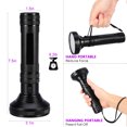 thumbnail image 1 of Super Bright, Ultraviolet Blacklight Black Light Flashlight  For Home For Office, 1 of 6