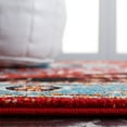 thumbnail image 5 of SAFAVIEH Vintage Hamadan Kimmee Oriental Area Rug, Blue/Red, 5'3" x 7'6", 5 of 9