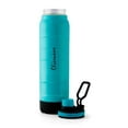 thumbnail image 3 of SOPL-OLIVEWARE Boom Buzz Water Bottle with Better Grip, 1000 ml Bottle, BPA Free & Leak Proof, For Home, Office & Gym use - Blue, 3 of 4
