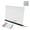 Black, variant on Sylvtty LED Note Board Rechargeable Acrylic Memo Pad Erasable Glowing Message Board To-do List Board Reusable Weekly Planner