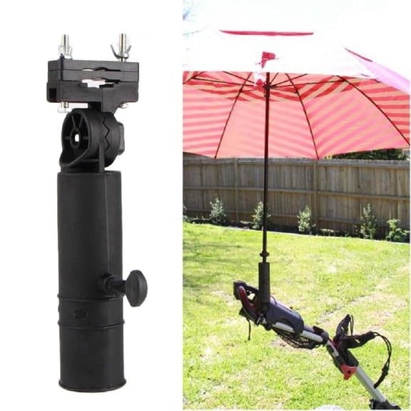 Golf Cart Umbrella Holder,HURRISE Golf Trolley Umbrella Holder Umbrellas Stand Black for Golf Cart Handles