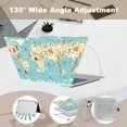 thumbnail image 4 of Hard Case for MacBook Pro 13 inch 2012 2011 2010 2009 2008 A1278 with CD-ROM, Ultra Thin Plastic Protective Laptop Cover for 13 MacBook Pro Case,World Map, 4 of 7