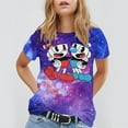 thumbnail image 3 of Cuphead T-Shirts for Men Women, Anime Short Shirts, Unisex Short Sleeve Tops, Crew Neck Tee Shirts, S-4XL, 3 of 8