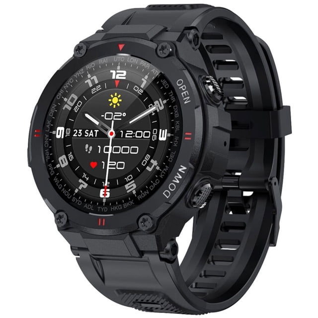 Reloj Inteligente Fralugio K22 Monitores de Ejercicio Full Touch Lujo