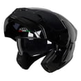 thumbnail image 3 of Casco de moto Mocoerl 103 plegable con luz LED negra L, 3 of 6