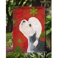 thumbnail image 3 of Carolines Treasures SS4710GF Dandie Dinmont Terrier Drapeau de Noël Flocons de Neige Rouges et Verts Taille Jardin, 3 of 3