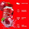 thumbnail image 2 of (5 Pack) TotalLife Keto ACV Gummies, Apple Cider Vinegar, Max Strength, 5 Month Supply Dietary Supplement, Made in USA, 2 of 6
