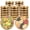 9.8x9.8x2.1 Inch/Gold, variant on 30 Pack 10 Inch Plastic Serving Tray with Lids, Catering Trays with Lids, Party Tray with Lids Large Sandwich Trays for Parties with Lid for Takeout Food Catering Picnic(Gold)