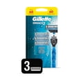 thumbnail image 1 of Gillette Mach3 Aqua Grip Repuestos Para Afeitar 3 pzas, 1 of 5