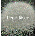 thumbnail image 2 of Glitter Heart Co. Glitter - High Quality Polyester Glitter - Pearl River - Iridescent Silver &ndash; 2 oz Bag, 2 of 2