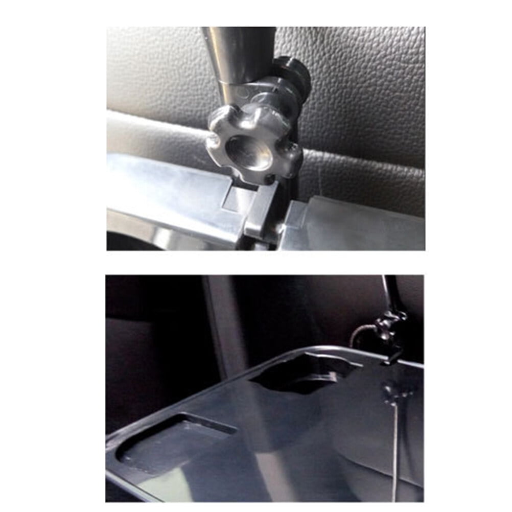 Toyandona Foldable Black Car Vehicle Laptop Desk Tray with Cup Holder for Long Distance Drives